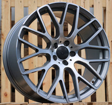 Indlæs billede til gallerivisning R20x9.5 5X112 ET 35 66.5 AT967 (IN0186) Grey Polished (MG) For MER (K7) (BRABUS Style Rear+Front)