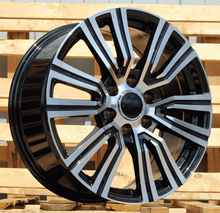 Indlæs billede til gallerivisning R22x9 5X150 ET 45 110.5 B1754 Black Polished (MB) For 4X4 (K3)