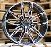 Indlæs billede til gallerivisning R18x9 5X120 ET 40 72.6 I0294 (BYD1677) Black Polished (MB) For BMW (P1+Z2) (Front+Rear)