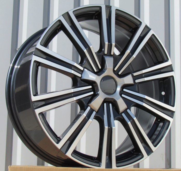 R18x8 5X150 ET 60 110.1 B1149 (H742F) Black Polished (MB) For TOYOT (K7) (HYBRID FORGED)