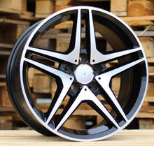 Indlæs billede til gallerivisning R17x8 5X112 ET 40 66.6 BK443 Black Polished (MB) For MER (L1)