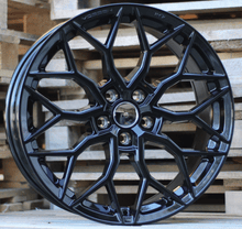 Indlæs billede til gallerivisning R19x8.5 5X112 ET 40 66.6 H4101 (BY1920) Black (BL) For RACIN (Z2) (Style Vossen)