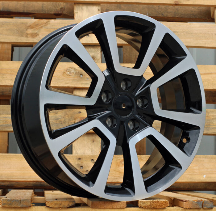 R18x7 5X114.3 ET 40 73.1 L1485 Black Polished (MB) For RACIN (Z5)