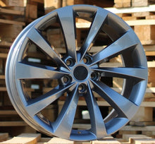 Indlæs billede til gallerivisning R18x8 5X114.3 ET 40 64.1 B1396 Gun Metal (GM) For TESLA (Z1) (Model 3)