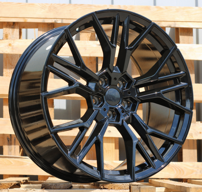 R20x9.5 5X112 ET 38 66.6 I0405 Black (BL) For BMW (K8) (Rear+Front)