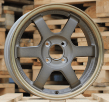 Indlæs billede til gallerivisning R15x7 4X100 ET 35 73.1 L1615 Bronze (YY) For RACIN (K3)
