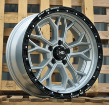 Indlæs billede til gallerivisning R20x9 5X127 ET 0 71.5 D1971 Silver+Black (SIBL) For 4X4 (K3)