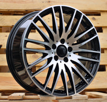Indlæs billede til gallerivisning R19x8 5X112 ET 32.5 66.5 FBX244 Black Polished (MB) For MER (Z5) (HYBRID FORGED)