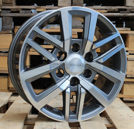 R18x7.5 6X139.7 ET 25 106 B1155 Grey Polished (MG) For TOYOT (Z2) (4×4)