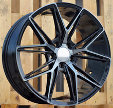 Indlæs billede til gallerivisning R18x8 5X114.3 ET 40 73.1 Y0036 Black+Tinted Face (BLTF) For HAXER