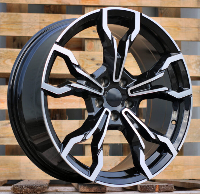 R18x8 5X120 ET 43 72.6 I5596 Black Polished (MB) For BMW (P1)