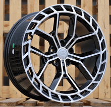 Indlæs billede til gallerivisning R22x10 5X120 ET 38 72.6 I5589 Black Half Matt (BLHM) For LAND (P2+Z6)