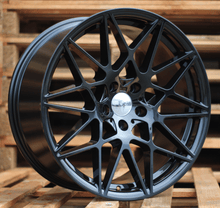 Indlæs billede til gallerivisning R20x8.5 5X120 ET 35 72.6 B5167 Black (BL) For BMW (K4) (Rear+Front)