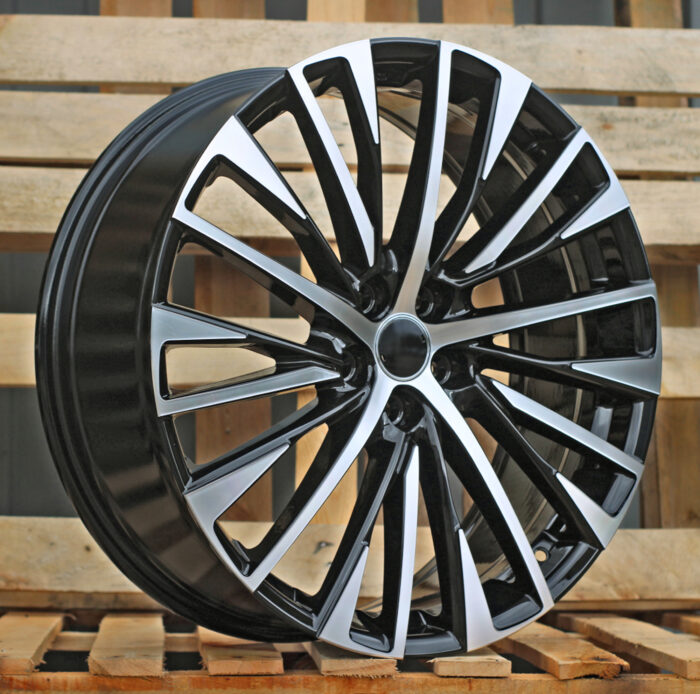 R21x8 5X114.3 ET 40 60.1 Y1118 Black Polished (MB) For LEX (P) (New RX AL30 (Bolt 14×1.5 conus)