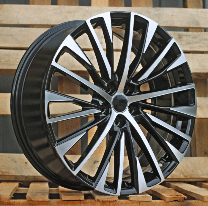 R20x8 5X114.3 ET 30 60.1 Y1118 (HP952) Black Polished (MB) For LEX (K8) (HYBRID FORGED New Model)