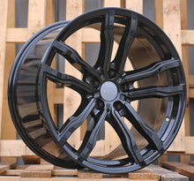 Indlæs billede til gallerivisning R20x10 5X120 ET 40 74.1 BY588 (DLJ588) Black (BL) For BMW (P+Z3) (Rear+Front)