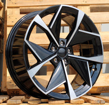 Indlæs billede til gallerivisning R19x8 5X112 ET 45 57.1 I5638 Black Polished (MB) For SKODA (Z5) (New Model)