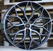 Indlæs billede til gallerivisning R19x8.5 5X114.3 ET 40 73.1 H4101 (BY1920) Black Polished (MB) For RACIN (Z4) (Style Vossen)