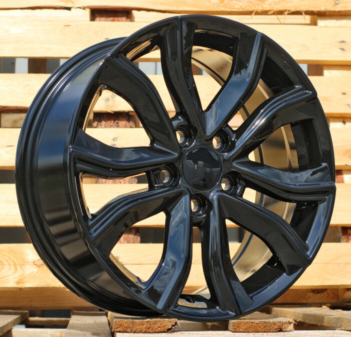 R17x7.5 5X114.3 ET 45 64.1 B5827 Black (BL) For HOND (L3)