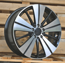Indlæs billede til gallerivisning R18x7.5 5X112 ET 52 66.5 H3298F Black Polished (MB) For MER (K7) (HYBRID FORGED)