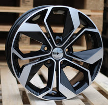 Indlæs billede til gallerivisning R18x7.5 5X114.3 ET 46 66.1 B5168 Black Polished (MB) For RENAU (R)