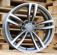 Indlæs billede til gallerivisning R19x8.5 5X120 ET 35 72.6 BK855 (BY1121) Grey Polished (MG) For BMW (P+Z1) (Rear+Front)