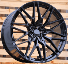Indlæs billede til gallerivisning R21x10.5 5X112 ET 43 66.6 B5771 (IN0295) Black (BL) For BMW (Z5+P2) (Rear+Front)