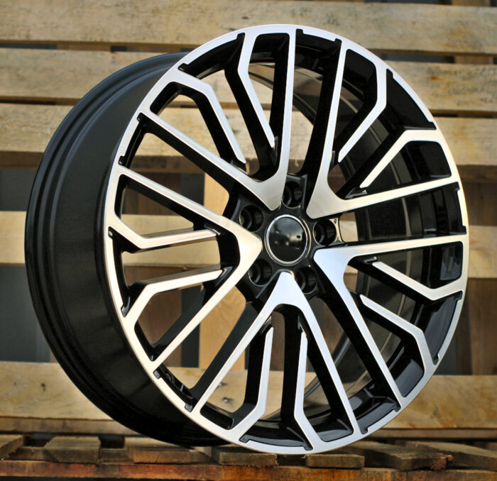 R19x8 5X112 ET 35 66.5 3S1261 Black Polished (MB) For AUD (P) (HYBRID FORGED New Model)