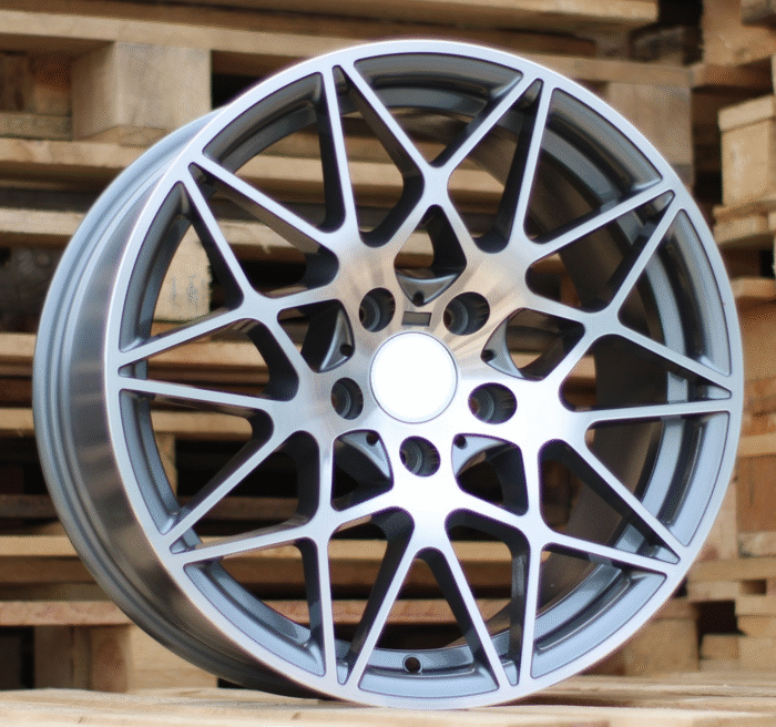 R19x9.5 5X120 ET 40 72.6 B5167 Grey Polished+Powder Coating (MGPC) For BMW