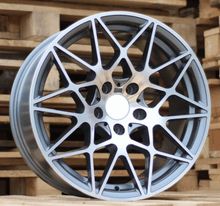 Indlæs billede til gallerivisning R18x8.5 5X120 ET 35 72.6 B5167 Grey Polished+Powder Coating (MGPC) For BMW