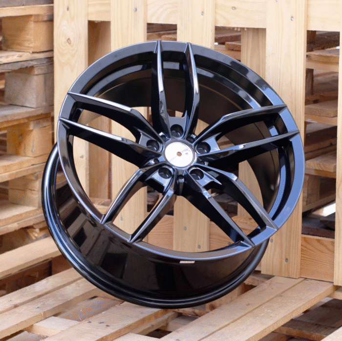 R19x9.5 5X114.3 ET 40 73.1 B1407 Black (BL) For RACIN (P) (Rear+Front)