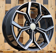 Indlæs billede til gallerivisning R19x8 5X112 ET 44 57.1 B5952 (IN5563) Black Polished (MB) For VW (K7+P2)