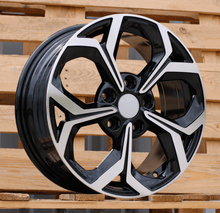 Indlæs billede til gallerivisning R16x6.5 5X114.3 ET 50 67.1 FE175 (YF5694) Black Polished (MB) For KIA (P2+Z6) (HYBRID FORGED)