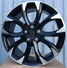 Indlæs billede til gallerivisning R18x7.5 5X114.3 ET 50 67.1 L1470 (1470187507M) Black Polished (MB) For MAZDA (Z6)