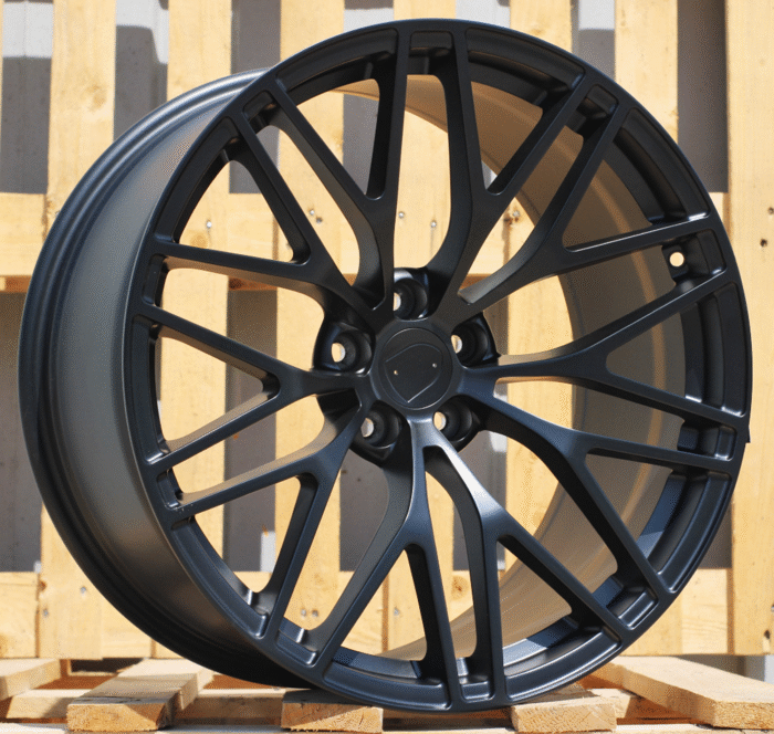 R20x9 5X112 ET 26 66.5 XFRGW5697 Black Matt (BM) For PORCH (K3) (FORGED (Rear+Front)