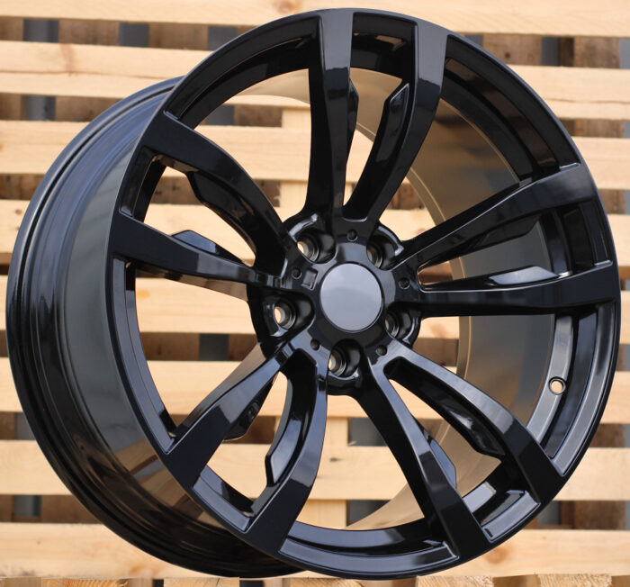 R20x10 5X120 ET 40 74.1 B1057 Black (BL) For BMW (K3+P+Z3) (Rear+Front)