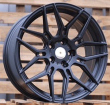 Indlæs billede til gallerivisning R18x8 5X112 ET 40 66.6 A1239 Black Half Matt (BLHM) For MER (P) (STYLE ADV1)