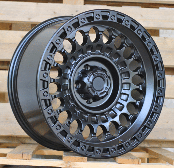 R18x9 6X114.3 ET 0 66.1 JT220 Black Matt (BM) For 4X4 (K3)