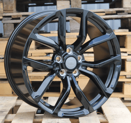 R22x9.5 5X108 ET 42 63.4 XE328 (FBX206) Black Half Matt (BLHM) For LAND (P2) (HYBRID FORGED)