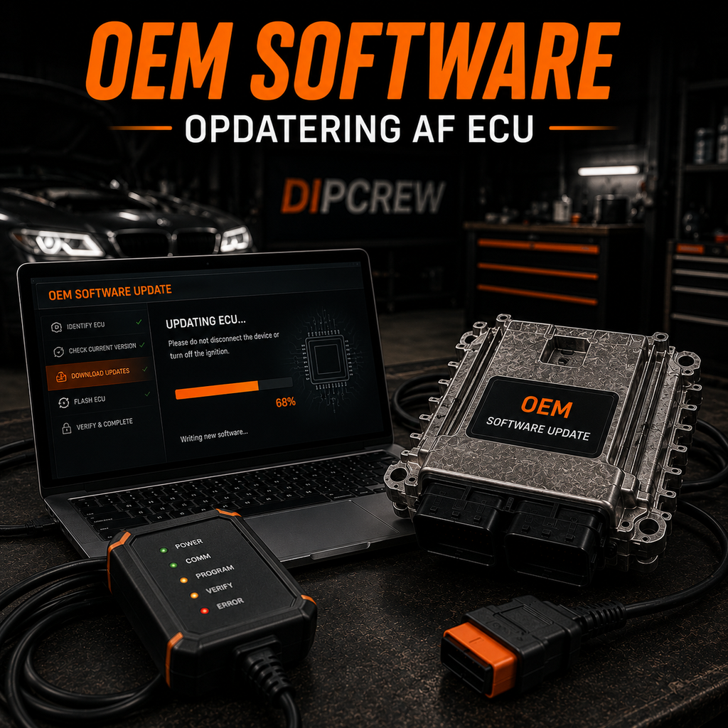 OEM softwareopdatering af ECU / styreboks